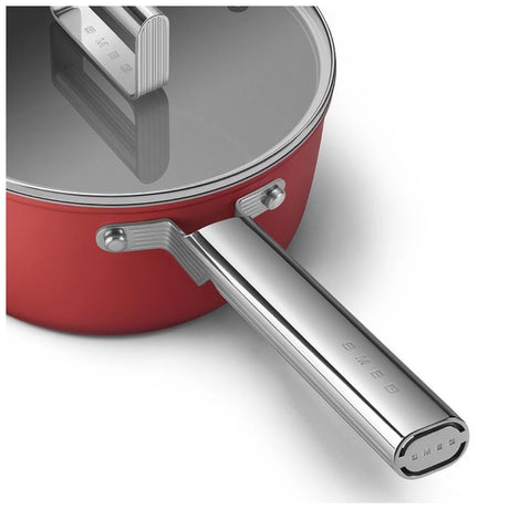 Tigaie Smeg CKFS2011RDM, Volum 2,7 l., Diametru 20 cm, Roșu