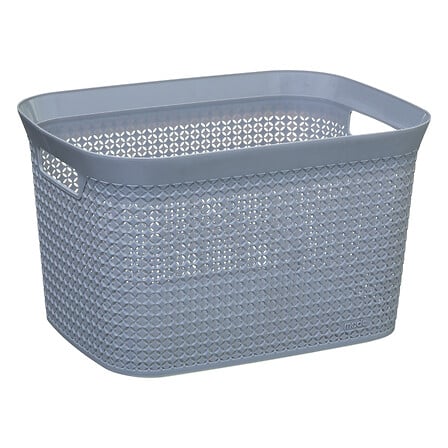 Кош за пране 5five, Полипропилен, 25L, Сив