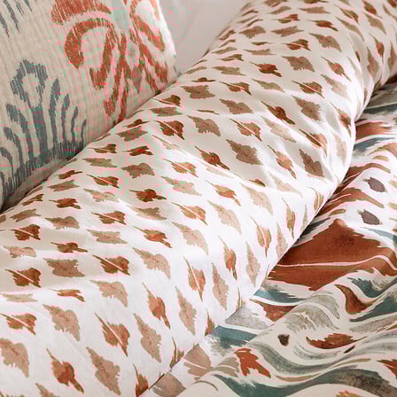 Lenjerie de pat Atmosphera Ikat, bumbac, 240x220 cm