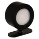 LED стенна лампа 5five, USB зареждане, Черна, 9.2 cm