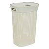 Кош за пране 5five, Полипропилен, 60L, Бял