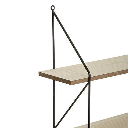 Raft de perete Atmosphera Iris, MDF, Metal, 60x80 cm