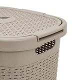 Кош за пране 5five, Ратан, 60L, Бежов