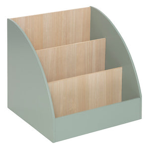 Bibliotecă pentru copii Atmosphera Leopard, MDF, Verde