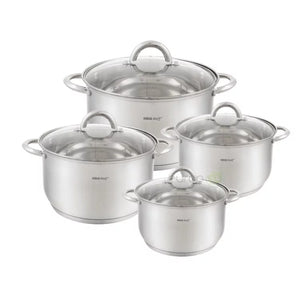 Set de oale KingHoff 4448, inox, 8 piese