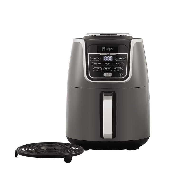 Friteuză cu aer cald Ninja AF160EU, 1750W, 5,2 l, 6 funcții, panou digital, 0-240 °C, Negru