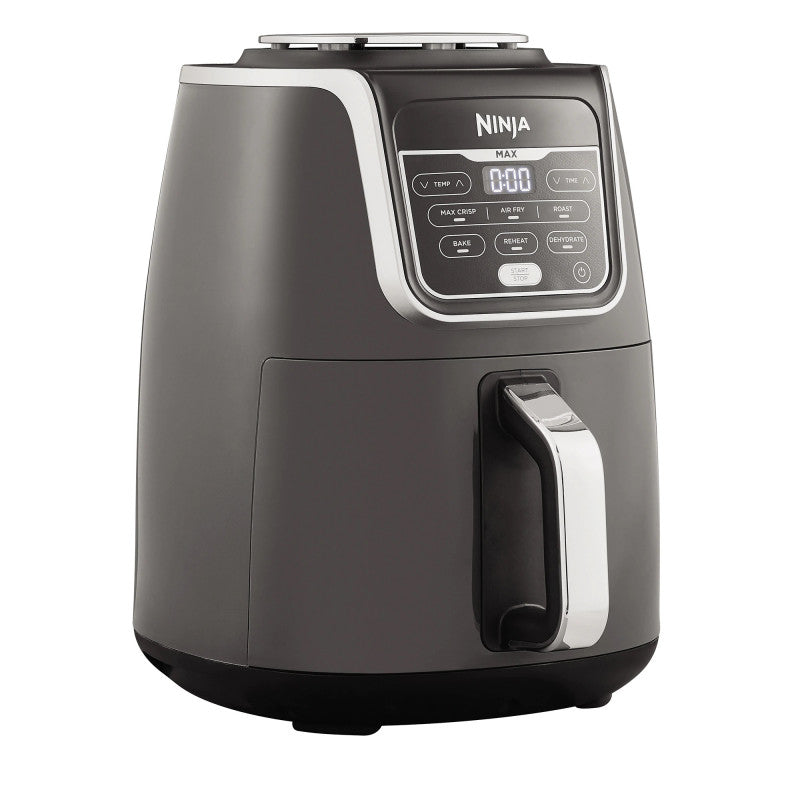 Friteuză cu aer cald Ninja AF160EU, 1750W, 5,2 l, 6 funcții, panou digital, 0-240 °C, Negru