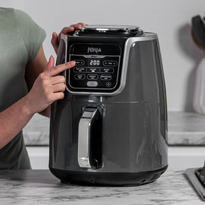 Friteuză cu aer cald Ninja AF160EU, 1750W, 5,2 l, 6 funcții, panou digital, 0-240 °C, Negru