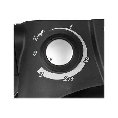 Cuptor de pizza G3Ferrari Delizia Special, Suprafață de coacere din piatră refractară, termostat până la 390°C și temporizator cu semnal sonor negru, Negru