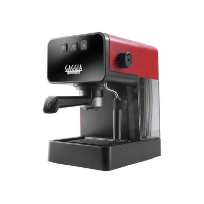 Espressor Gaggia Style EG2111/03, 15 bar, Capacitate rezervor apă 1,2 l, 230V, 1900 W, Oprire automată, Funcție Memo, Roșu