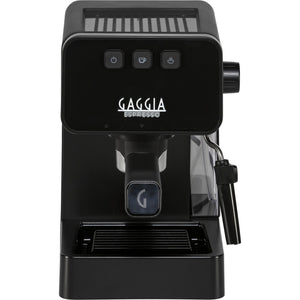 Espressor Gaggia Style EG2111/01, 15 bar, Capacitate rezervor apă 1,2 l, 230V, 1900 W, Oprire automată, Funcție Memo, Negru