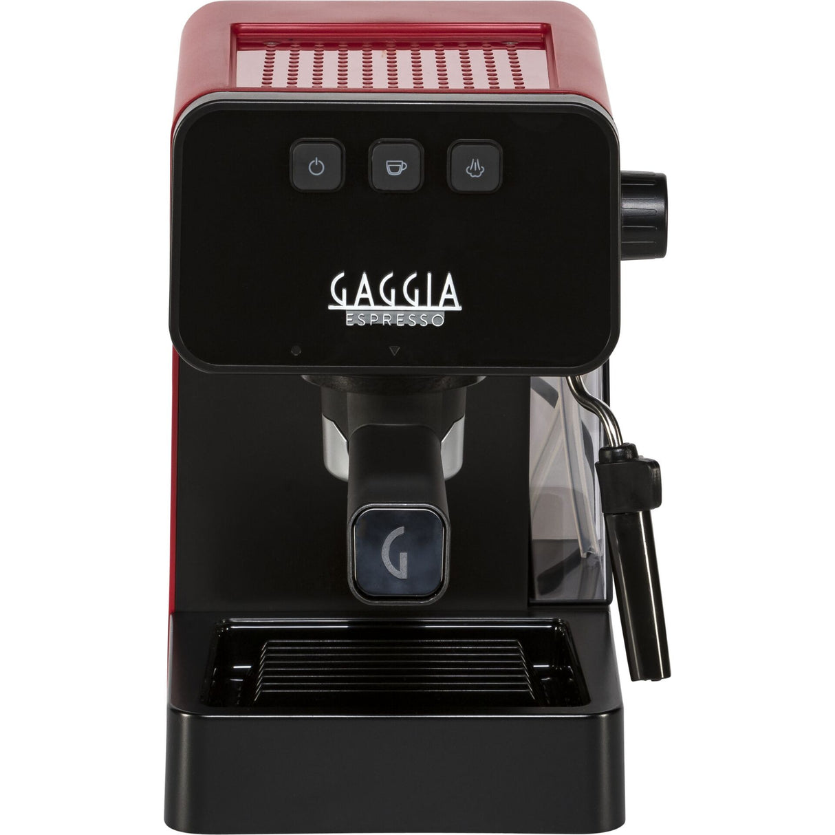 Espressor Gaggia Style EG2111/03, 15 bar, Capacitate rezervor apă 1,2 l, 230V, 1900 W, Oprire automată, Funcție Memo, Roșu