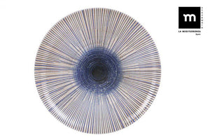 Platou rotund LA MEDITERRANEA Irys, 33 cm, porțelan