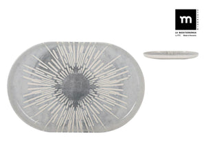 Farfurie ovala LA MEDITERRANEA Ivar, 30x20 cm, portelan