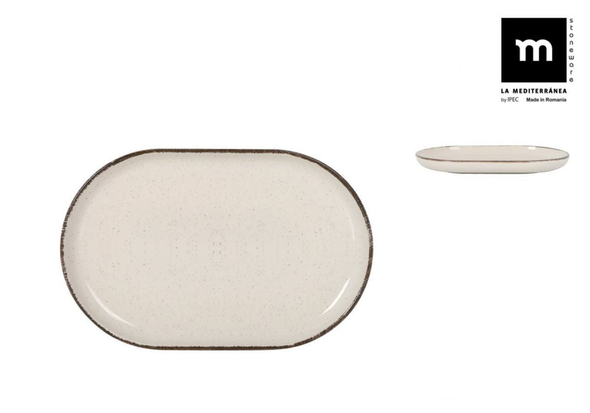 Farfurie ovala LA MEDITERRANEA Annlo, portelan