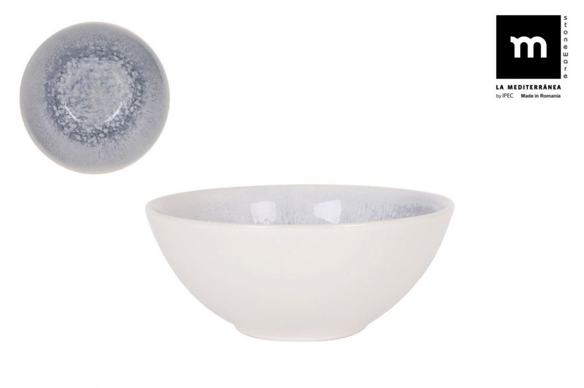 LA MEDITERRANEA Bol adanc Adhara, 16 cm, portelan