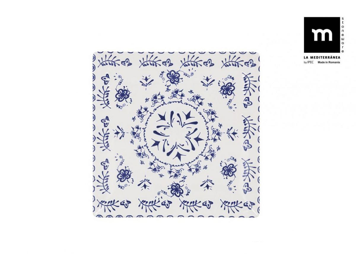 Farfurie principală Blur LA MEDITERRANEA, 18 cm, porțelan