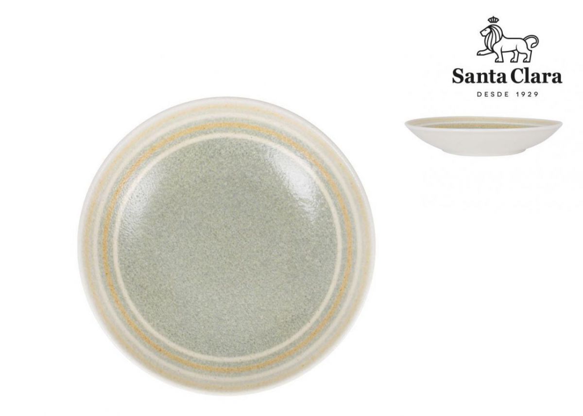 Farfurie adâncă Santa Clara Kenia, 21 cm, porțelan