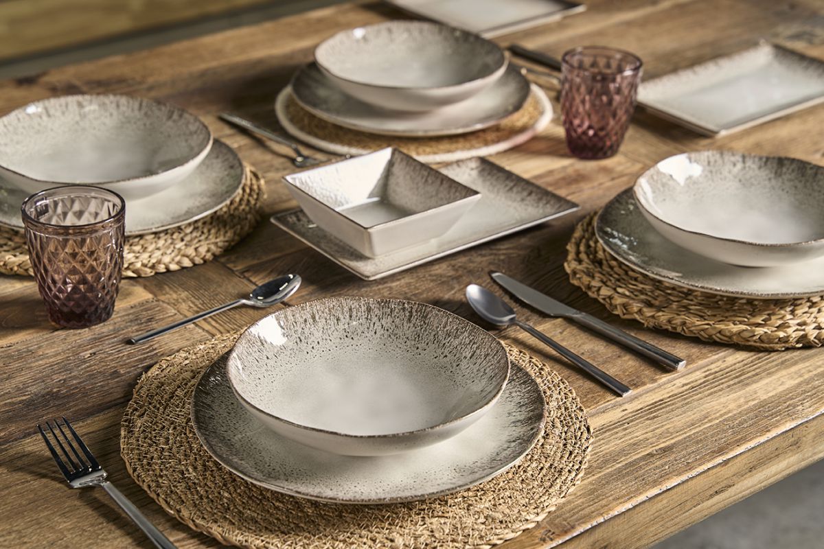 Farfurie pentru desert LA MEDITERRANEA Arena, 18x18 cm, portelan