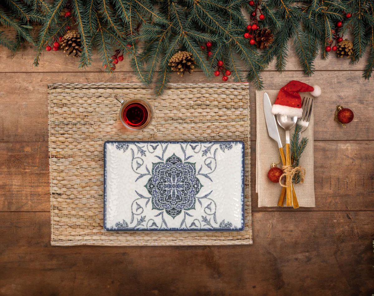 Platoul LA MEDITERRANEA Rosetta, Porțelan