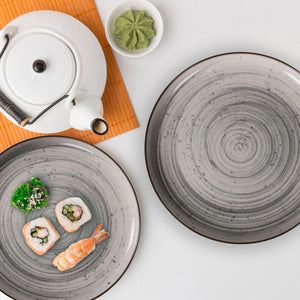 Bol adânc LA MEDITERRANEA Vortex, 18 cm, porțelan