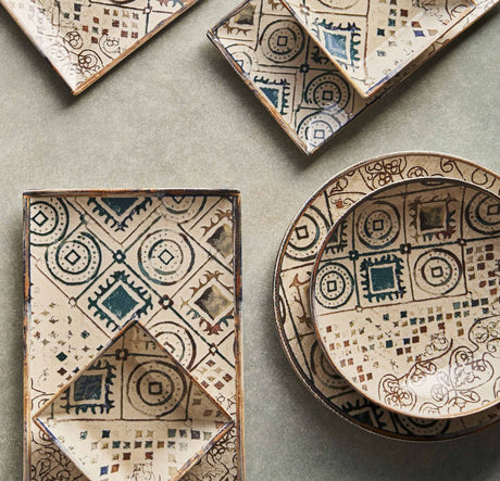 Farfurie LA MEDITERRANEA Grecia, 30x20 cm, portelan