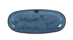 Farfurie ovală LA MEDITERRANEA Morell, 26x12 cm, porțelan