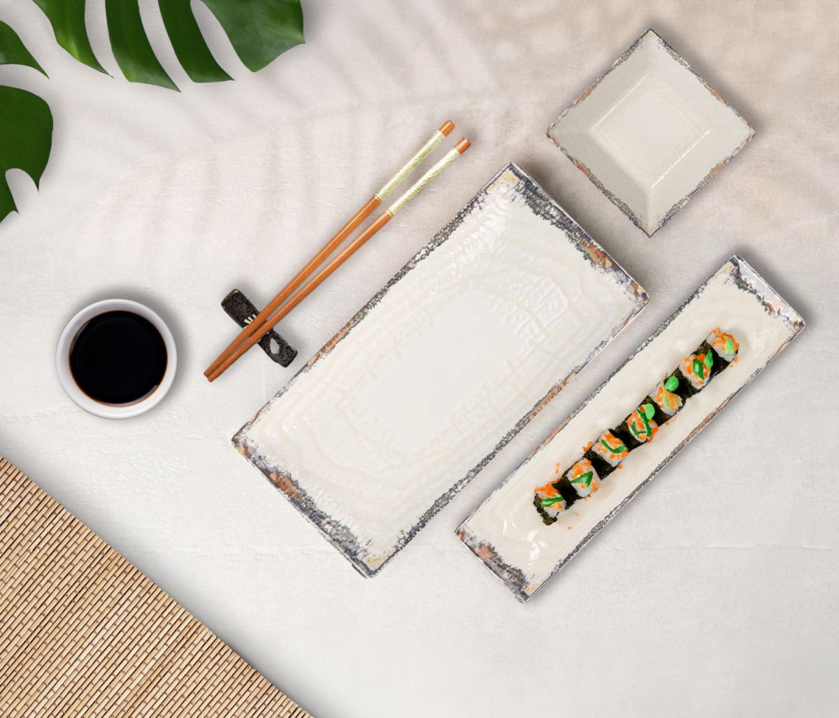 Farfurie desert LA MEDITERRANEA Albus, 20 cm, portelan