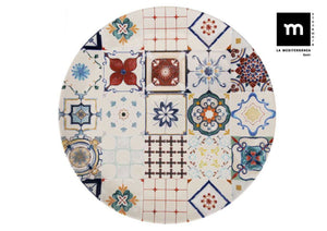 Plato rotund LA MEDITERRANEA Lore, 33 cm, portelan