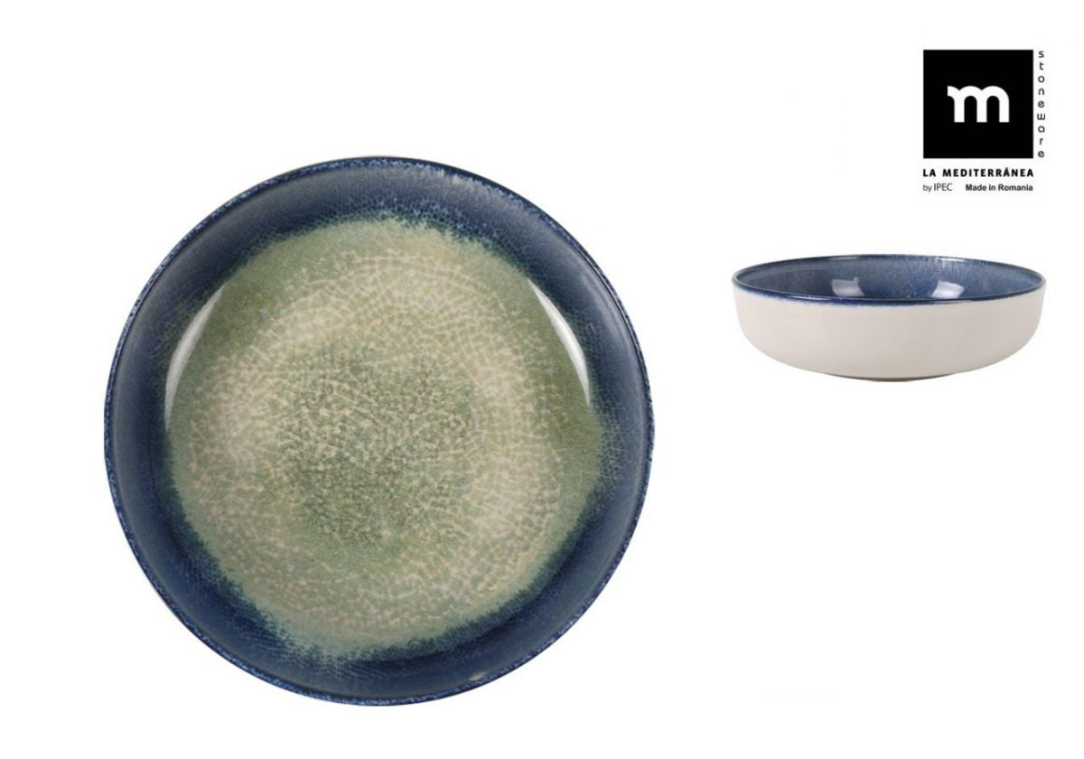 Bol adânc LA MEDITERRANEA Olaf, 18 cm, porțelan