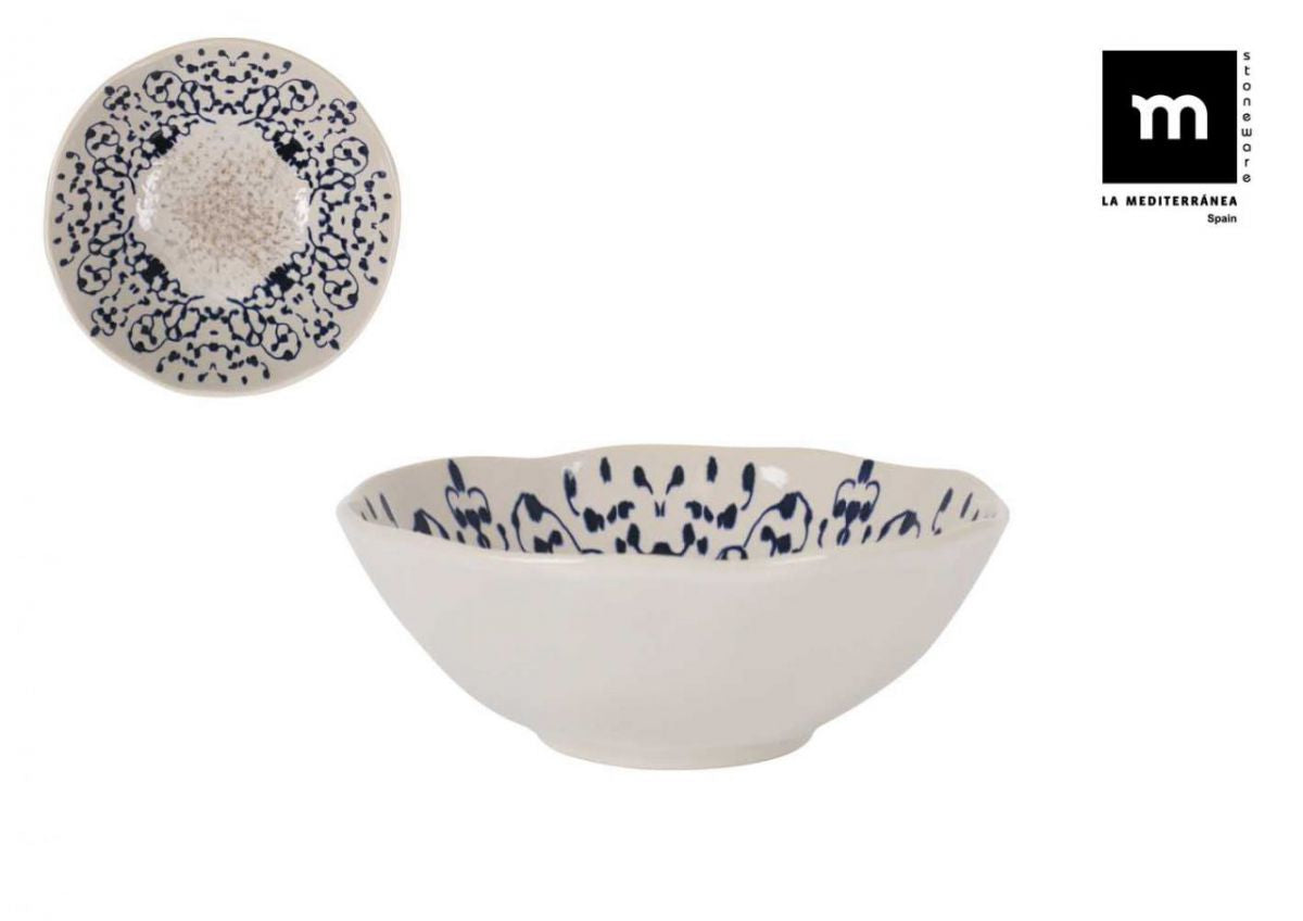 Bol adânc LA MEDITERRANEA Jerica, 16 cm, porțelan