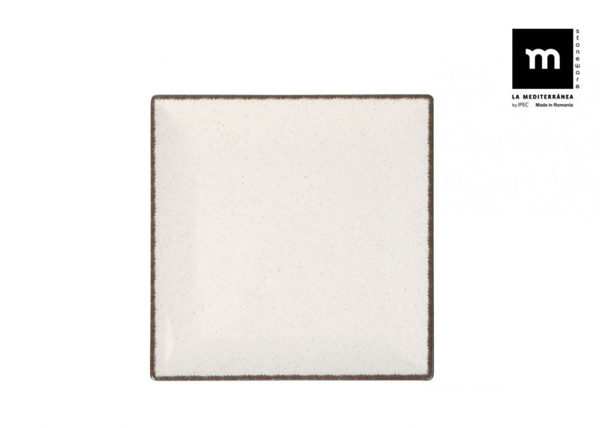 Farfurie desert LA MEDITERRANEA Anllo, 18x18 cm, portelan
