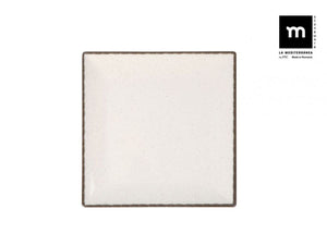 Farfurie desert LA MEDITERRANEA Anllo, 18x18 cm, portelan