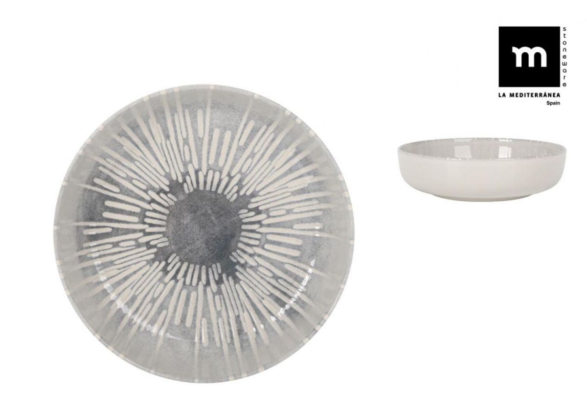 Bol adânc LA MEDITERRANEA Ivar, 18 cm, porțelan