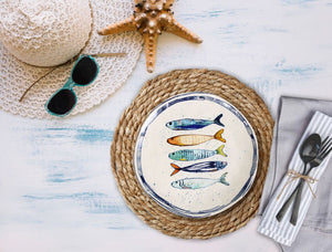 Farfurie desert LA MEDITERRANEA Peixe, 20 cm, portelan