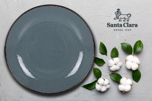 Farfurie adâncă Santa Clara Azul, 21 cm, porțelan