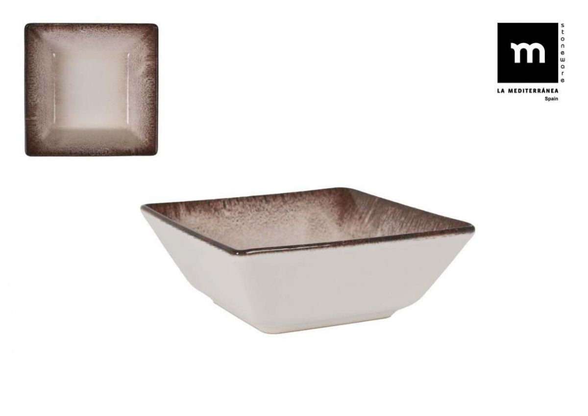 Bol adânc LA MEDITERRANEA Barx, 13x13 cm, porțelan