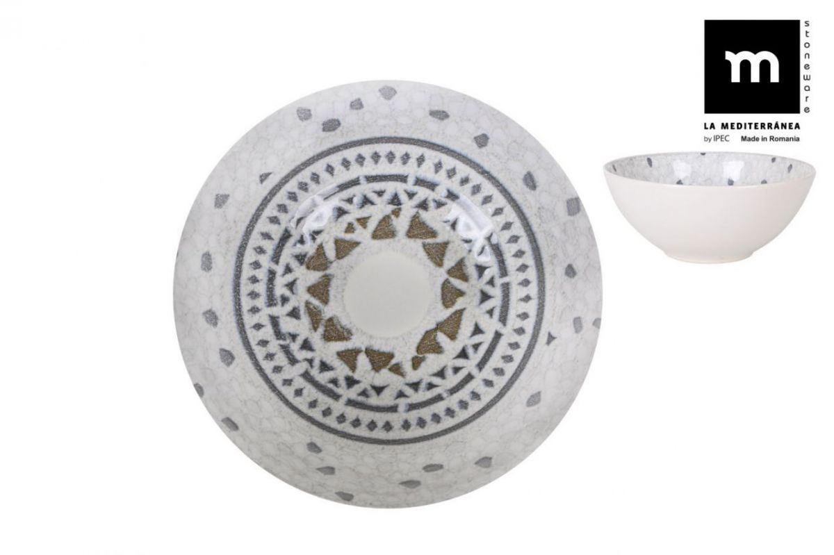 Bol adânc LA MEDITERRANEA Barroc, 16 cm, porțelan