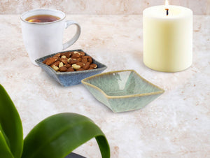 Set boluri LA MEDITERRANEA Itchy, 12x12x4 cm, Porțelan, 2 buc.