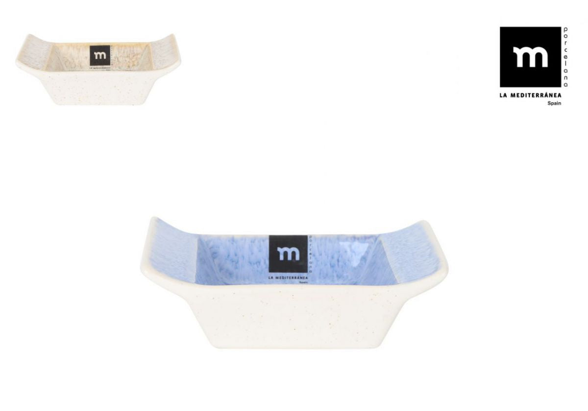 Set boluri LA MEDITERRANEA Pica, 13x9x4 cm, Porțelan, 2 buc.