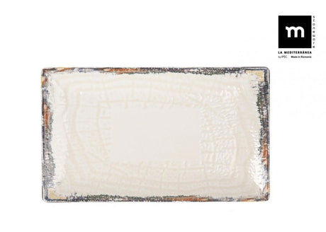 Platoul LA MEDITERRANEA Albus, Porțelan
