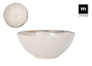 Bol adânc LA MEDITERRANEA Albus, 16 cm, porțelan