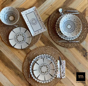 Farfurie principală LA MEDITERRANEA Barroc, 24 cm, porțelan