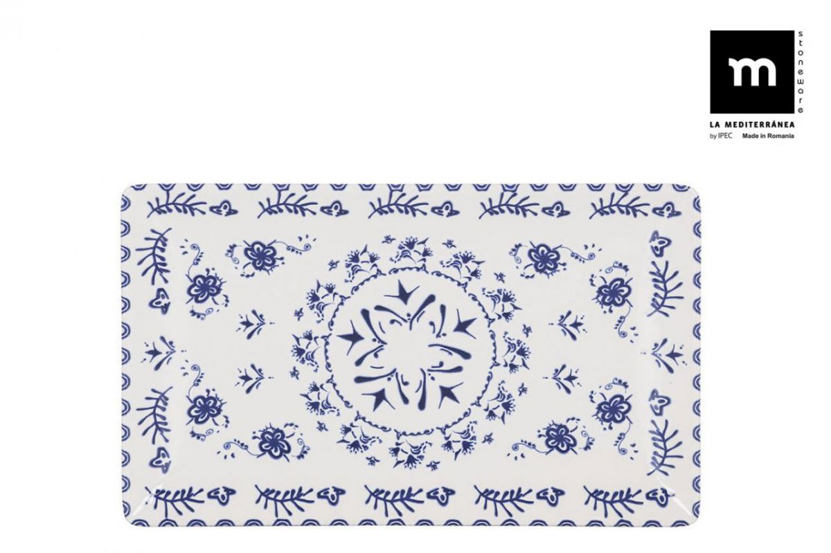 Farfurie LA MEDITERRANEA Blur, 20x13 cm, Porțelan