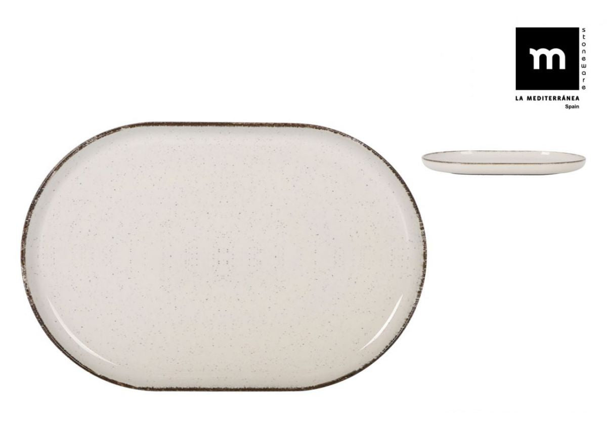 Farfurie ovala LA MEDITERRANEA Annlo, portelan