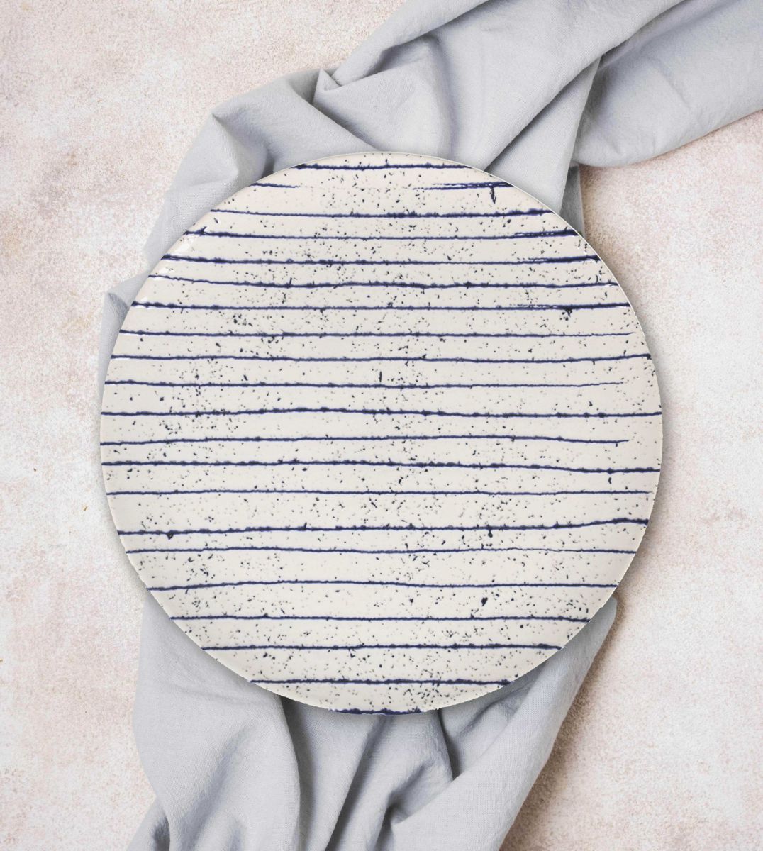 Farfurie LA MEDITERRANEA Arago, 30x8 cm, portelan