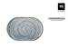 Platou oval LA MEDITERRANEA Swirl, Porțelan