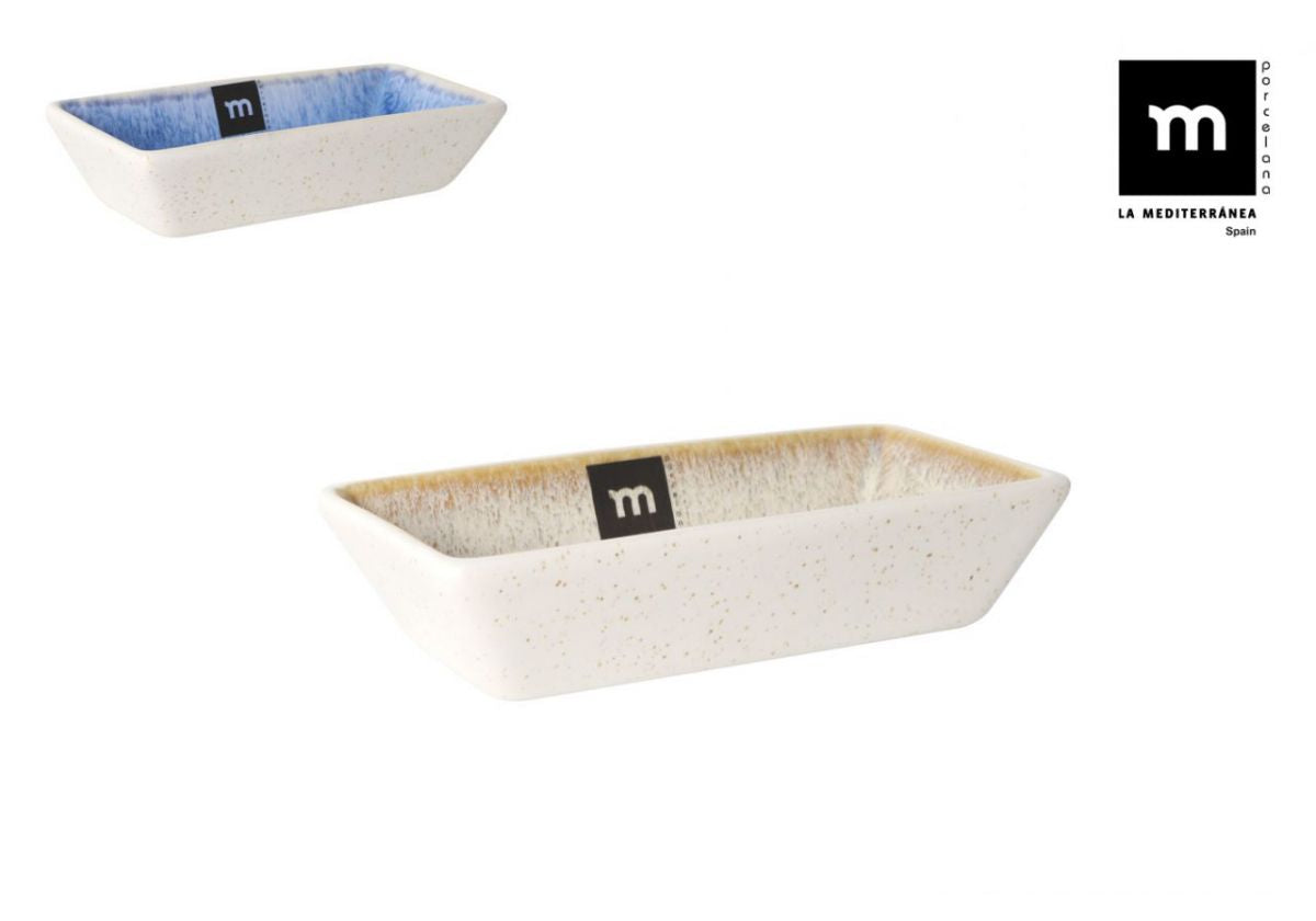 Set boluri LA MEDITERRANEA Itchy, 14x7x3 cm, Porțelan, 2 buc.