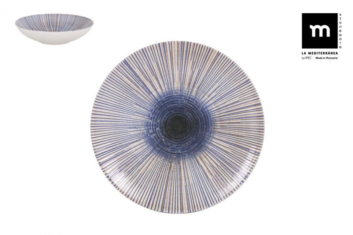 Bol adânc LA MEDITERRANEA Irys, 21 cm, porțelan