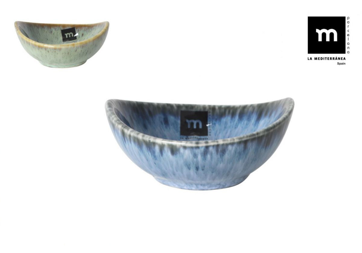 LA MEDITERRANEA Set de boluri Pike, 11x10x5 cm, Porțelan, 2 buc.